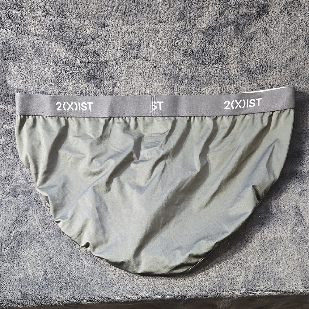 2xist Gray Briefs with Wide Elastic Waistband - Picture 3 of 3
